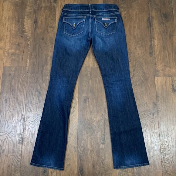 Hudson Signature Bootcut Dark Wash Back Flap Pocket - Picture 7 of 8